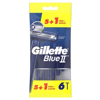 Immagine di GILLETTE BLUE II 5+1PZ IN BUSTA