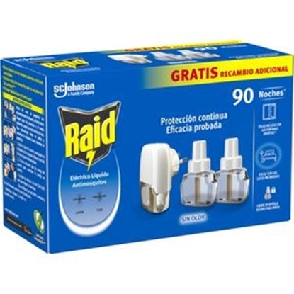 Immagine di RAID INSETTICIDA ELETTRICO + 2 RIC. BASE LIQ. 45 NOTTI CLASSIC