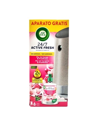 Immagine di AIR WICK ACTIVE FRESH BASE + RIC. 250ML FIORI CILIEGIO