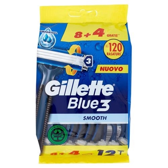 Immagine di GILLETTE BLUE III SMOOTH 8+4PZ