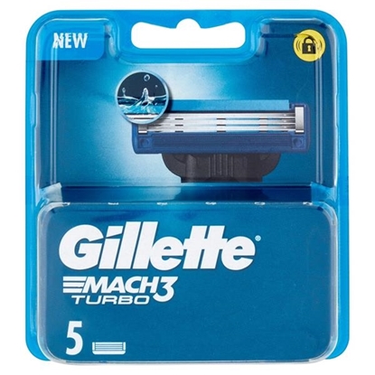 Immagine di GILLETTE MACH3 RIC. 5PZ TURBO