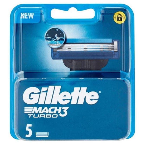 Immagine di GILLETTE MACH3 RIC. 5PZ TURBO