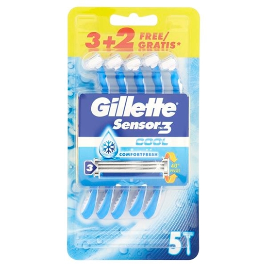 Immagine di GILLETTE SENSOR3 U&G 3+2 PZ COOL