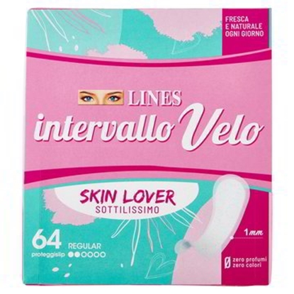 Immagine di LINES INTERVALLO 64PZ SKIN LOVER SOTTILISSIMO
