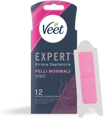 Immagine di VEET STRISCE DEP. EXPERT 12PZ VISO PELLI NORMALI